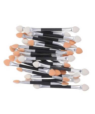 Angoily 24pcs Eye Shadow Smudge Eye Brush Eye Makeup Brushes Eyeshadow Brush Kit Disposable Miss Stick