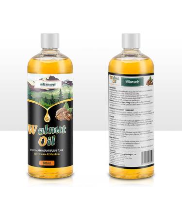 yanwuwa 300ml Walnut Oil for Wood Furniture Dustproof Waterproof School Office Bedroom Supplies Wood Polishing Oil - Buy Online on GoSupps.com