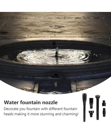 Hemoton Fountain Nozzle Set - 8 Spring Nozzles for Water Features Ponds & Fountains | Premium Fountain Attachments - Buy Online on GoSupps.com