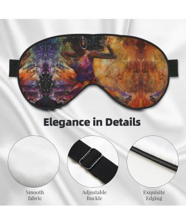 Dance with Music Soft Sleep Eye Mask Female Breathable Eye Patch Perfect for Travel and Relaxation - Buy Online on GoSupps.com