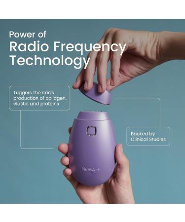NEWA RF Wrinkle Reduction Device - FDA Cleared Skincare Tool for Facial Tightening & Collagen Boost. Includes 6 Months Gel Supply | Pink Advanced Kit - Buy Online on GoSupps.com