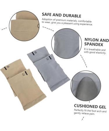 FOMIYES Arch Support Foot Brace Sleeves - 10 Pairs Plantar Support Insoles & Socks for Ultimate Comfort - Buy Online on GoSupps.com