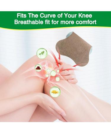 Pain Relief Patch - 60pcs Self-Heating Wormwood Adhesive for Neck & Joint Pain Relief - Buy Online on GoSupps.com