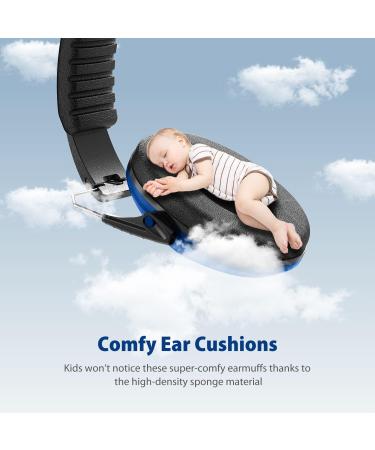 Dr.meter Ear Defenders Children Children Ear Defenders SNR 27dB Protective Earmuffs with Noise Blocking Children Ear muffs for Sleeping Studying Adjustable Head Band Navy blue - Buy Online on GoSupps.com
