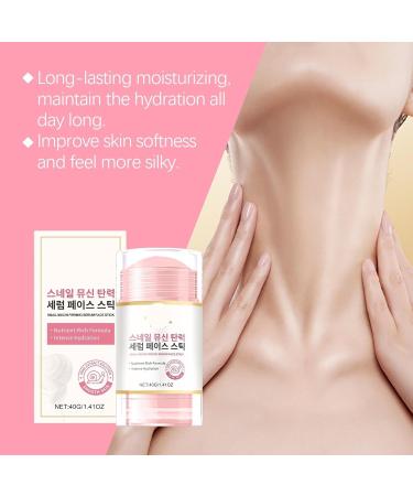 Collagen Face Serum Stick - Long-Lasting Moisturizing Lifting Skin Snail Secretion + Retinol For Fine Lines Easy Use(2PCS) - Buy Online on GoSupps.com