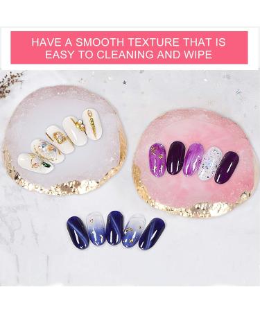 Nail Skill Practice Display Board Beautiful Nail Palette Front Gloss Easy To Carry for Home Beauty Salon Manicure Store Salon Shop - Buy Online on GoSupps.com