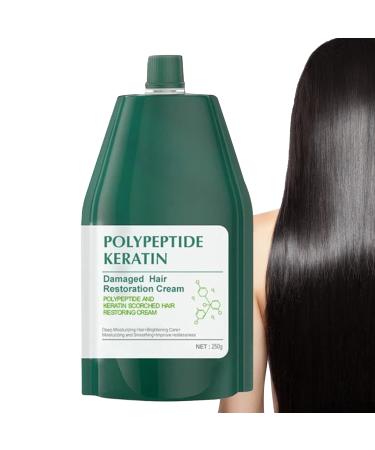 YNPQTDS Conditioner for Dry HairMoisturizing Conditioner Repairing Smoothing Cream for Curly Hair and Split Ends with Heat Protection Straightening and Protection against Hair Breakage