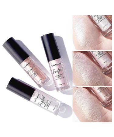 Liquid Highlighter Makeup - Glossy Bronzer for Face & Body | Luminizer Illuminator Concealer Foundation - 2.7ml - Buy Online on GoSupps.com