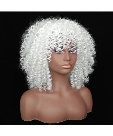 Shop Colorfulpanda Afro Kinky Wigs for Women | Short Wavy Synthetic Wig - Naturally Curly & Stylish - Buy Online on GoSupps.com