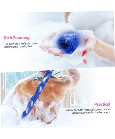 FRCOLOR 8 Pcs African Exfoliating Bath Towel & Sponge Set - Long Wash Cloths for Body Care & Relaxation - Ideal Bath Scrubber & Loofah for Men - Buy Online on GoSupps.com