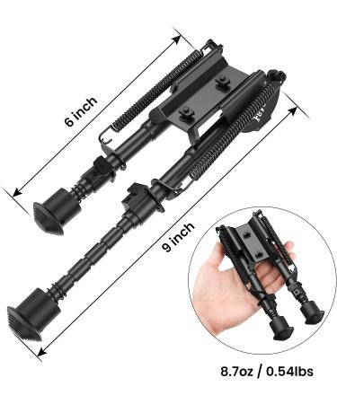 Feyachi B13 Mlok Bipod 6-9 Inch - Lightweight Rifle Bipod for Hunting and Shooting - Direct Mlok System Attachment - Buy Online on GoSupps.com