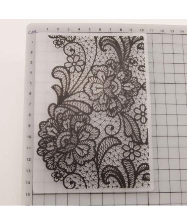Flower Leaves Plastic Embossing Folder for Scrapbooking - 4.1 x 5.8 - Christmas EM155 - Buy Online on GoSupps.com