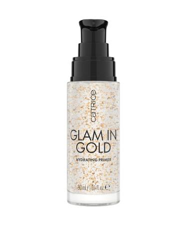 Catrice Cosmetics Glam In Gold Hydrating Primer Humidifiant Hydratant Polissant Protecteur Naturel (30 ml) 30 ml (Lot de 1) Transparent