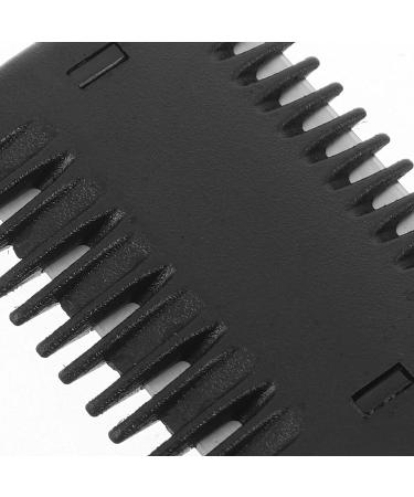 WOONEKY 4Pcs Double Hair Comb Trimmer Hair Comb Hair Trimmer Razor Comb For Women Hair Trimmer Razor Comb Hairdressing Comb Professional Womens Razor Comb Styling Comb Black - Buy Online on GoSupps.com