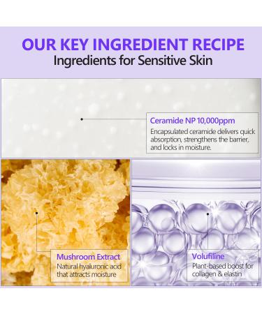Ceramide Plumping Serum for Face 1.01 fl oz - Anti-Aging Wrinkle Care with Volufiline & Bakuchiol Glass Skin korean Skincare for Firming Barrier Repair & Hydrating - Buy Online on GoSupps.com
