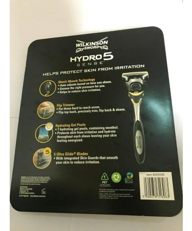 Buy Wilkinson Sword Hydro 5 Sense Set - Razor Handle & 8 Blades for Smooth Shaving - International Shipping Available - Buy Online on GoSupps.com