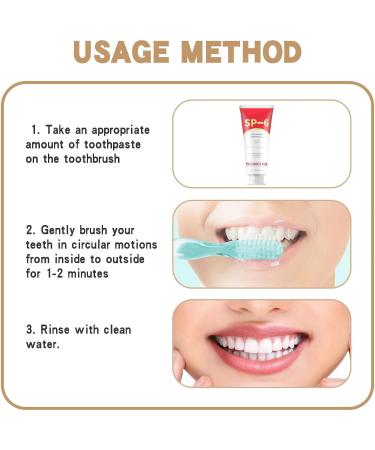 SP-6 Probiotic Toothpaste - Fresh Breath & Deep Cleaning Care | Super Probiotic-6 Toothpaste for Healthy Teeth | International Shipping Available - Buy Online on GoSupps.com