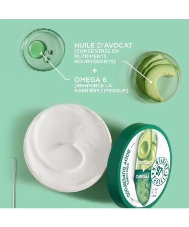 Garnier Body Superfood - Nourishing Body Cream + Nourishing Hand Cream - 48 Hours of Hydration - With Avocado Oil and Omega 6 - 97% Natural Ingredients - Buy Online on GoSupps.com