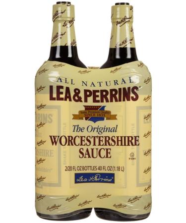 Lea & Perrins Worcestershire Sauce, 20 Fl Oz (Pack of 2) Original 20 Fl Oz (Pack of 2)