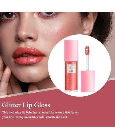 Glitter Lip Gloss Moisturizing Gloss | Shine Balm Moisturizing and shimmering lips shine with a luminous finish enhancing natural lip color while hydrating. - Buy Online on GoSupps.com