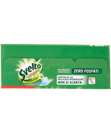Svelto Classic 32 TABS Dishwasher Tablets Pack of 6 | International Shipping Available - Buy Online on GoSupps.com