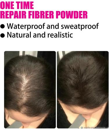 Layhou Hair Thickening Fiber Powder 12g Hair Building Fibers Increase Hair Volume Hair Loss Concealer for Men and Women Instantly Fuller Hair Dark Brown - Buy Online on GoSupps.com