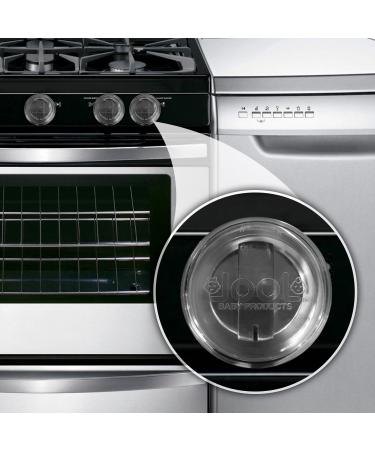 Clear Stove Knob Covers (5 Pack) - Child Safety Guards for Baby Proofing - Durable Design by Jool Baby - Buy Online on GoSupps.com