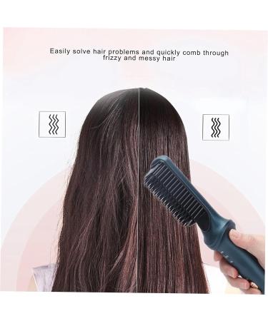 2-in-1 Electric Hair Straightener & Curling Iron - Intelligent Hair Styling Comb for Women - Buy Online on GoSupps.com