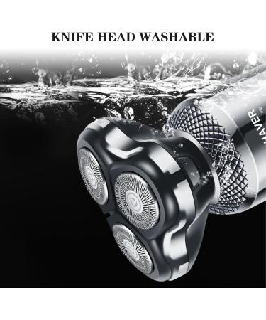 Neyared 4 in 1 Electric Razors for Men Cordless Rechargeable Mens Shavers Waterproof Wet/Dry with Led Display - Buy Online on GoSupps.com