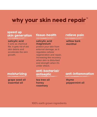 RHINO SKIN SOLUTIONS Non-greasy Skin Repair Cream | Ideal for Dry Cracked Hands, Rock Climbing, CrossFit, Lifting, MMA | Made In Oregon | 3.5 Fl Oz - Buy Online on GoSupps.com