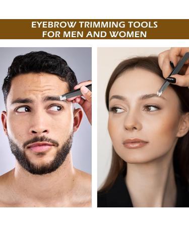 4 Eyebrow Tweezers and 1 Scissors Set Eyebrow Tweezers Stainless Steel Pointed Tweezers Straight Slicker Tip Tweezers for Removing Blackheads Ingrown Hair - Buy Online on GoSupps.com