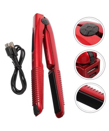 Wireless Hair Straightener & Cordless Hair Curler - Travel-Friendly USB Hair Styling Tool - Buy Online on GoSupps.com