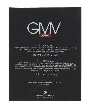 GMV Uomo by Schiapparelli Pinkenz for Men 2 Piece Set Includes: 3.4 oz Eau de Toilette Spray + 2.5 oz After Shave Gel - Buy Online on GoSupps.com