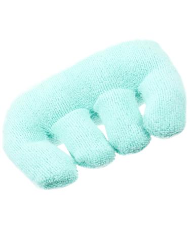 Healvian Finger Contracture Grip Cushions Finger Separation Pad Splitter Palm Protector Anti Ulcer Finger Exerciser Pad Finger Relaxing Pads for Contracture Green