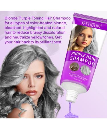 Shampoing Violet pour Cheveux Blonds Hydrate Nourrit Color Extend Blondage limine les Reflets Jaunes Shampoing Blond Platine Shampoing Neutralisant le Jaune Pour Cheveux Blonds et Color s - Buy Online on GoSupps.com