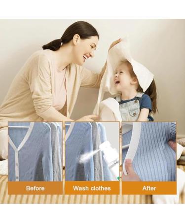 Gentle Formula Portable Clothing Wrinkle Releaser Spray Anti Static Spray for Clothes Anti-Static & Deodorizing Clothes Refresher Spray Travel Size (1Pcs) - Buy Online on GoSupps.com