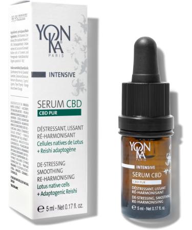  Yonka Yonka Paris CBD Serum 5ml 100% Pure CBD Soothing & Rebalancing Facial Treatment Water-Free Alcohol-Free All Skin Types - Buy Online on GoSupps.com