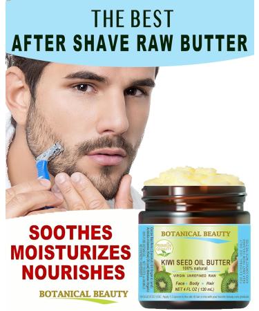 Botanical Beauty KIWI SEED OIL BUTTER RAW VIRGIN UNREFINED Cold Pressed for Face Body Hair Nails Skin Hands Rich in vitamin E Vitamin C (4 Fl Oz) 4 Fl Oz (Pack of 1) - Buy Online on GoSupps.com