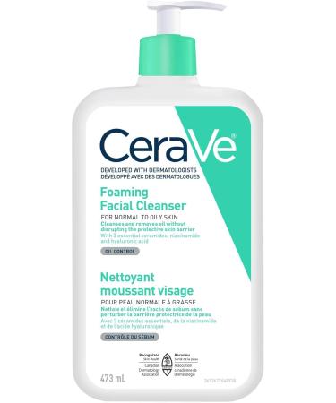 CeraVe EYE CREAM with Hyaluronic Acid + CeraVe FOAMING Face Cleanser for Makeup Removal & Skin Hydration Eye cream + Foaming Facial Cleanser - Buy Online on GoSupps.com