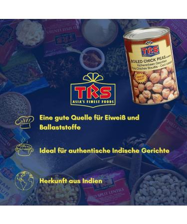 TRS Chick Peas Salted 1 x 400 g - Buy Online on GoSupps.com