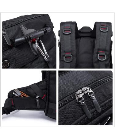 Kiepoar 40L Waterproof Hiking Backpack | 3-in-1 Travel Bag with Theft Protection & Shoe Compartment | Green Outdoor Sports Gear - Buy Online on GoSupps.com