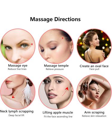 Gua Sha Facial Tools | Gua Sha Stone Massage Tool | Best Facial & Body Scraper for SPA & Acupuncture Therapy - Buy Online on GoSupps.com