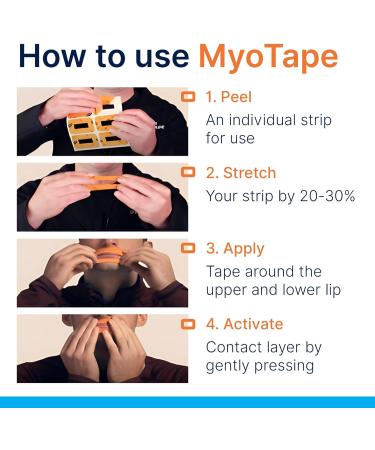 MyoTape Sleep Band Improves Your Sleep Quality - Buy Online on GoSupps.com