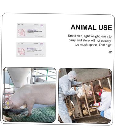 minkissy 6 pcs Early Pregnancy Cow Pregnancy Test Paper Plastic Bands Livestock Pregnancy Diagnosis Tester Pregnancy Test Strip for Pig Pregnancy Test Paper Tool The Cow Whitex3pcs 1 count (Pack of 1) - Buy Online on GoSupps.com
