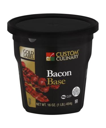 Custom Culinary Gold Label Base Bacon, 1 Pound