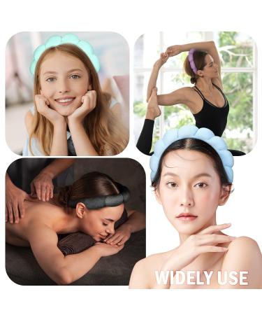 Jexine 8 Pcs Cute Spa Headbands for Women - Non Slip Terry Cloth Makeup Hair Band - Buy Online on GoSupps.com