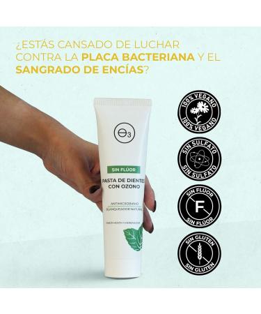 Ozono d'Or Fluoride-Free Toothpaste | 100% Organic & Vegan | Natural Whitening for Sensitive Gums | 100 ml - Buy Online on GoSupps.com