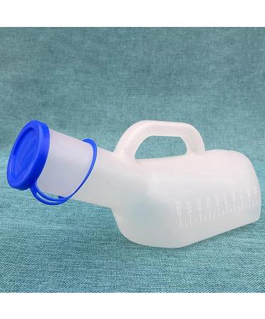 Transparent Urinal Pot-1000 Ml Large Capacity Thickened Elderly and Children's Urine Collector Long-Distance Travel Off-Peak Hours Etc.to Avoid Nighttime Discomfort Happy - Buy Online on GoSupps.com