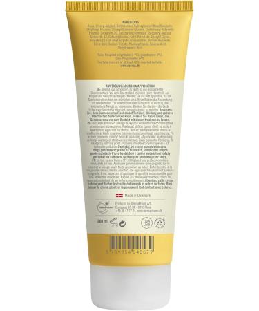 DERMA Sun Lotion SPF30 for Face and Body | Non-Greasy & Waterproof | Moisturising Sun Protection UVA-UVB with Vitamin E and Natural Oils | Fragrance-Free for Sensitive Skin | 200 ml - Buy Online on GoSupps.com
