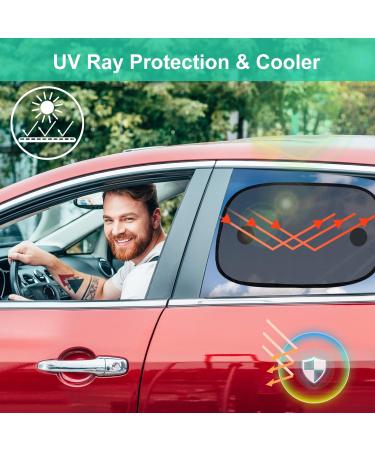 Buy Lewonpo Car Baby Sun Visor - UV Protection & Suction Cups (2 Pack) | Universal Side Window Sun Protection - Buy Online on GoSupps.com